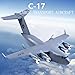 RC Aircraft 2-Channel Remote Control Aircraft - C-17 Transport - Suitable for Beginners. Adult and Children's Glider Toys. 6-axis Gyroscope stabilization. Christmas Birthday Gift.