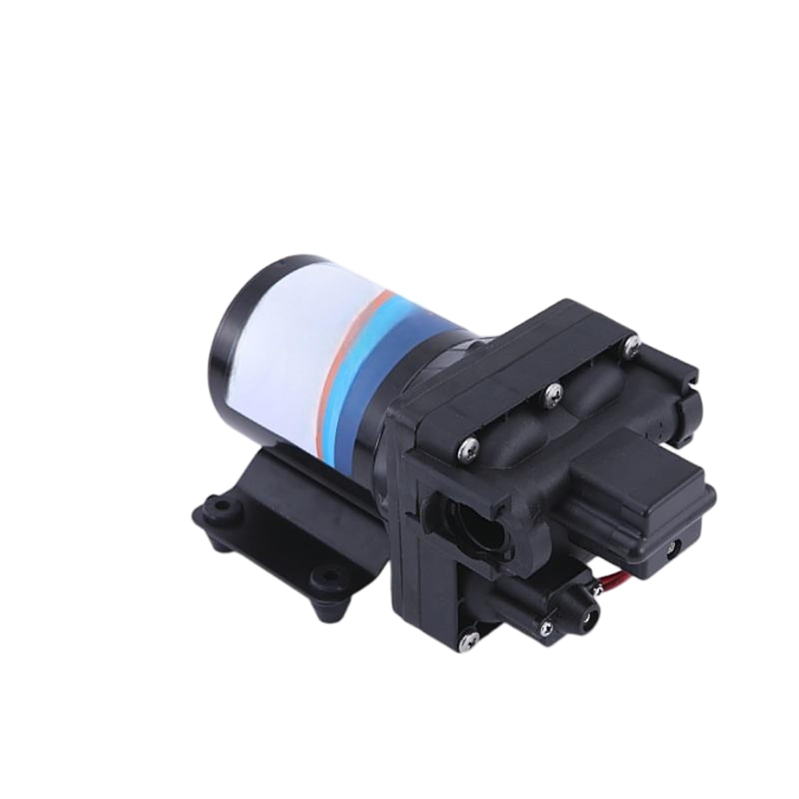 24V Stille Wasserpumpe 11,3L Yacht Booster 12V RV Wasserversorgung Sauberes Wasser Hochdruckpumpe Mini elektrische Membranpumpe,Robuste(24V)