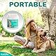 EcoEarth Premium-Tücher zur Ohrenreinigung bei Hunden – 50 Stück – Fingertücher zur Ohrenreinigung bei Haustieren – Perlengeprägte Textur zur Linderung von Juckreiz