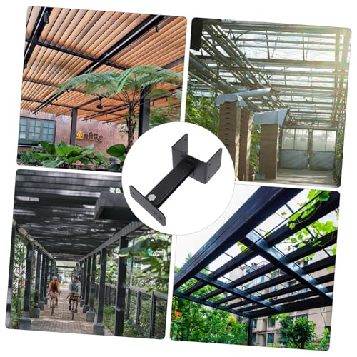 Soporte de Vigas de Acero Inoxidable para Techos Inclinados, Soporte para Pergola y Cubierta de Patio, Fácil Instalación miniatura 6