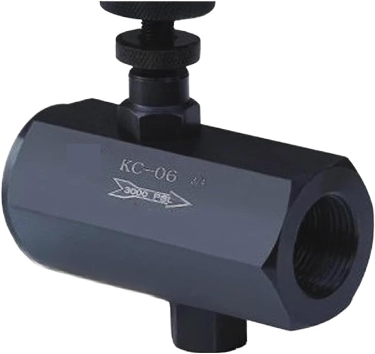 Hydraulic one-way throttling oil pressure speed control valve tube type regulating cylinder(KC-06 3 4 6branch)