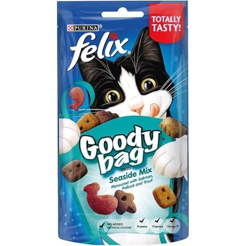 London Grocery Felix Goody Bag Cat Treats Seaside Mix 60gr x 15 Pouches