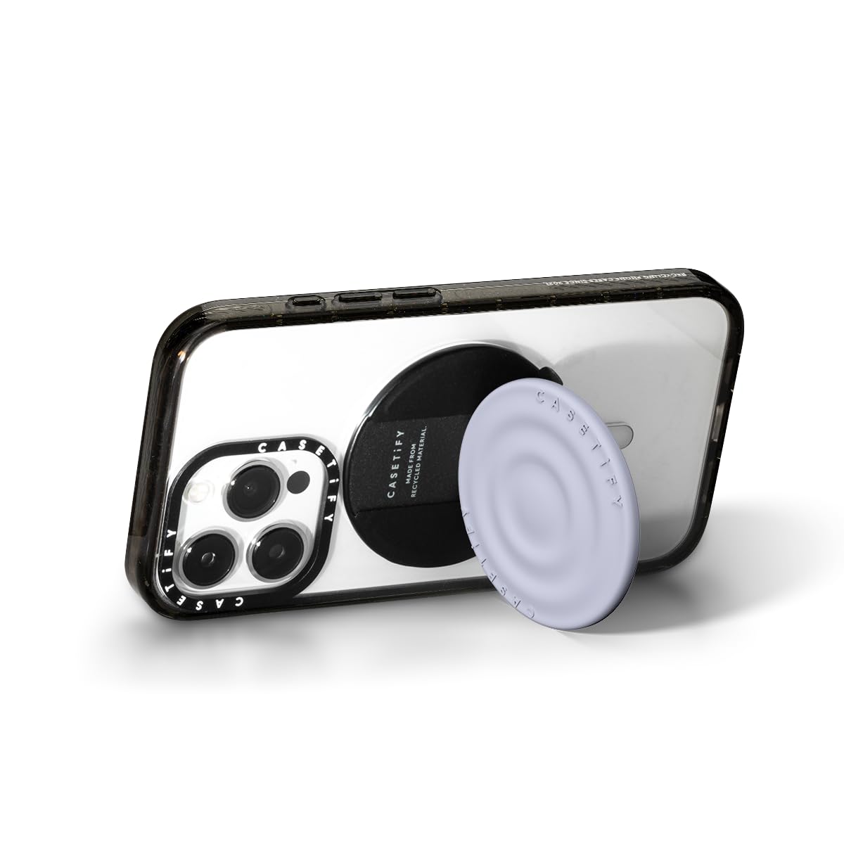 CASETiFY シリコンケース グリップスタンド　iPhone17 Pro Amazon.co.jp: CASETiFY Snappy™ ウェーブ シリコン グリップ