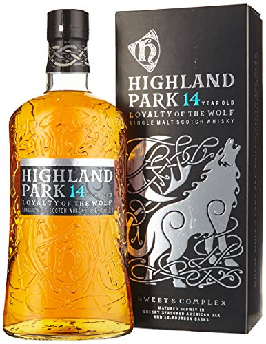 Highland Park 14 Years Loyalty Of The Wolf + GB Whisky (1 x 1000 ml)