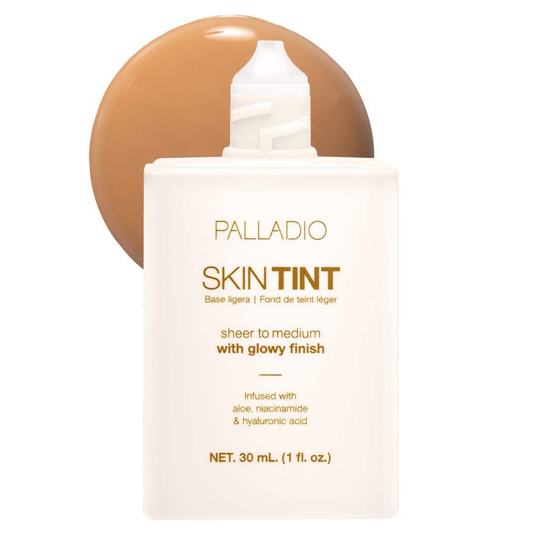 Palladio Skin Tint Foundation - Brightening & Blurring