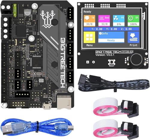 Placa de control BIGTREETECH SKR Mini E3 V3.0 y pantalla TFT35 para impresora Ender 3 y 5