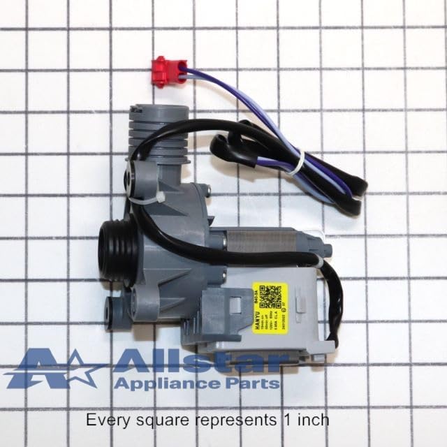 Allstar Appliance Parts WH11X34742 Washing Machine Drain Pump