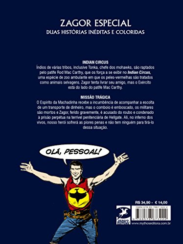 Zagor Especial Colorido Vol. 3: Indian Circus / Uma missão trágica