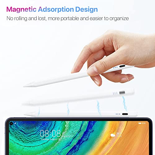 Image of iPad Apple Pencil 2 Generation Upgraded Stylus Pen iPencil Pro with USB C, Palm Rejection 1st gen ,Tilt Sensitivity for iPad 9th /10th /11th /6 /7 /8 2018-2025 Air /mini 3 /4 /5 /M2 /M3 i Pad Pro 11 /12.9 /M4