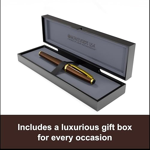 Vista 16 de Monteverde Pluma Estilográfica Aldo Domani Azul - S