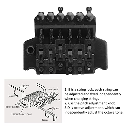 Système de Pont de Trémolo, Dispositif de Stabilisation de Ressort de Guitare à Double Bascule Pour Accessoires de… - Les Beatles, Paul McCartney, John Lennon, RIngo Starr, George Harrison Système de Pont de Trémolo, Dispositif de Stabilisation de Ressort de Guitare à Double Bascule Pour Accessoires de… – Image 4