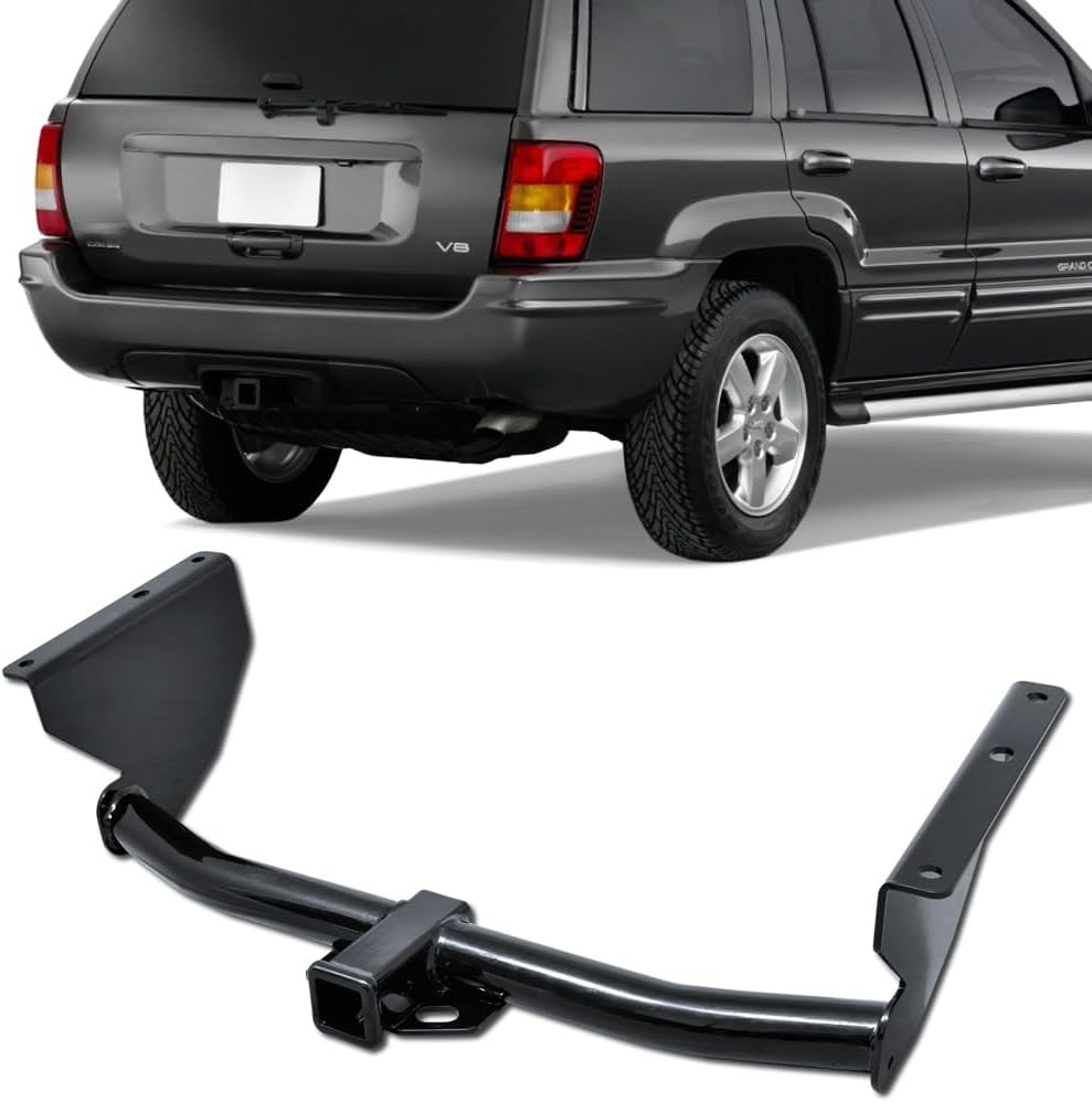 Stehlen 733469488484 Compatible with 1999-2004 Jeep Grand Cherokee Class 3 Trailer Tow Hitch Receiver 2"
