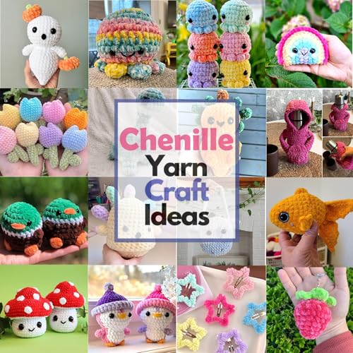 Image of 100g Velvet Chenille Yarn for Crocheting,Pink Gradient Fluffy Velvet Plush Thick Soft Chunky Chenille Baby Blanket Yarn for Crocheting Knitting Beginners（Pink Gradient）
