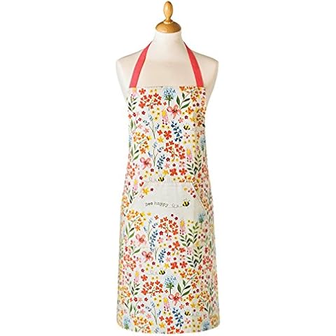 Cooksmart BEE HAPPY Stylish Cotton Apron Cover