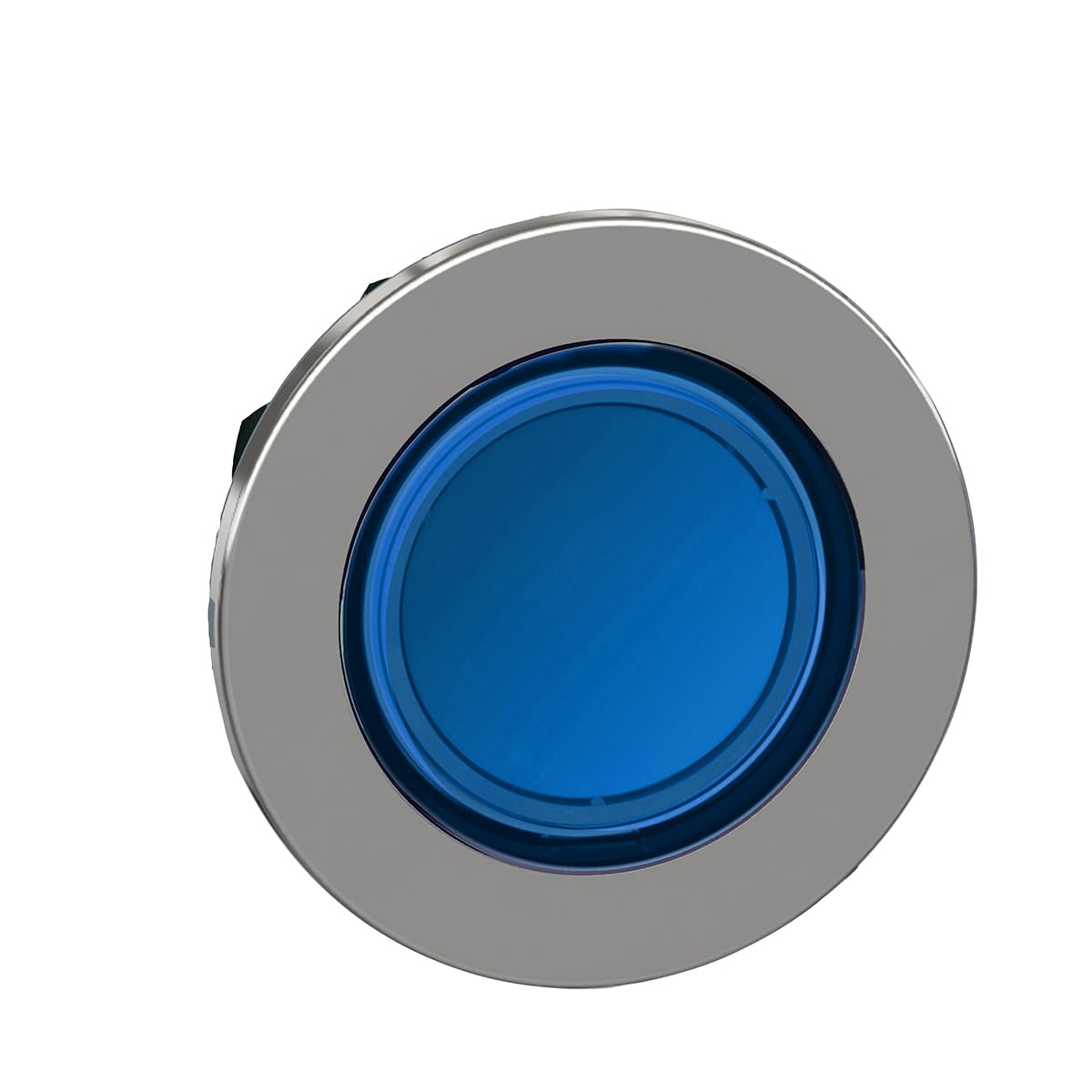 Cabeza pulsador flush iluminado azul LED botonera electrica