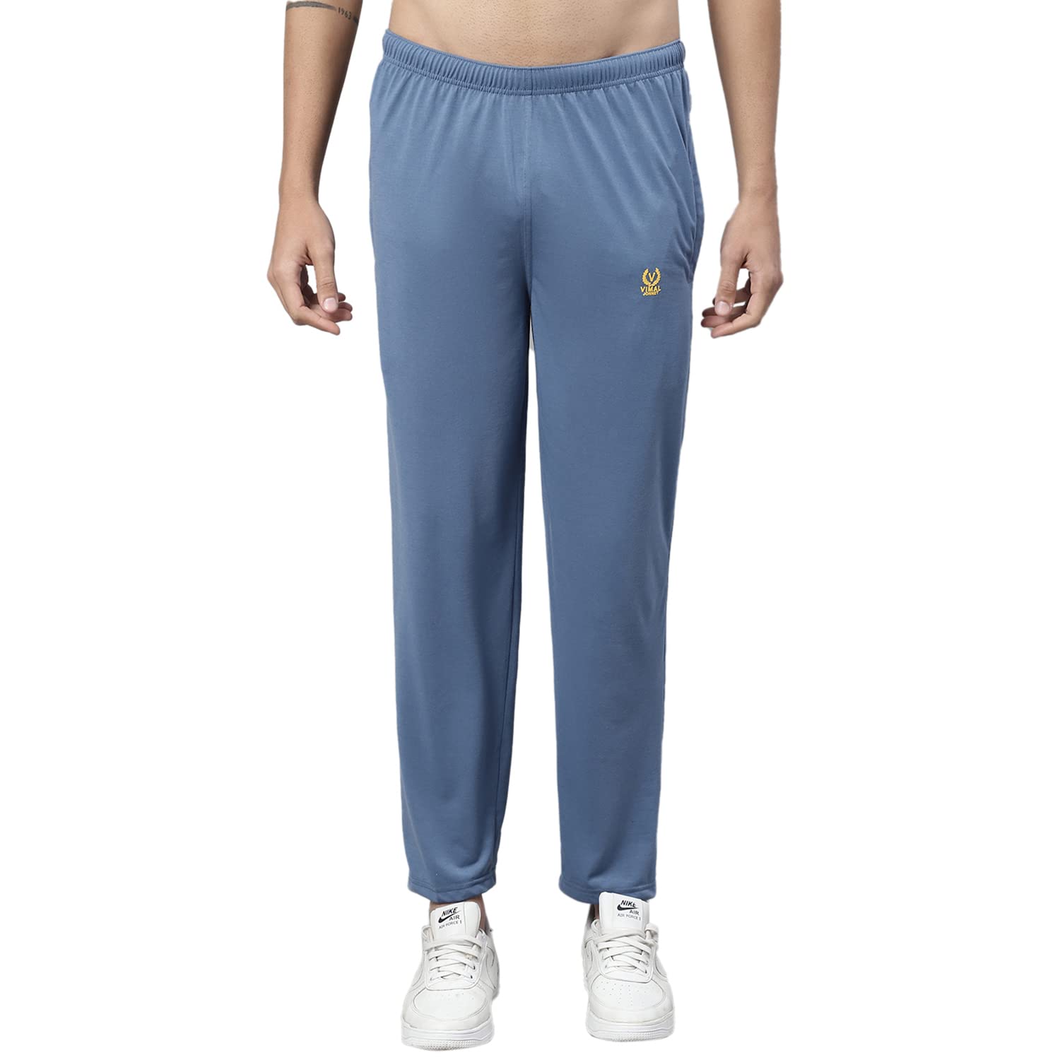 Mack Jonney Regular fit Cotton Trackpant for Men-D10_ANTHRAA_01-P