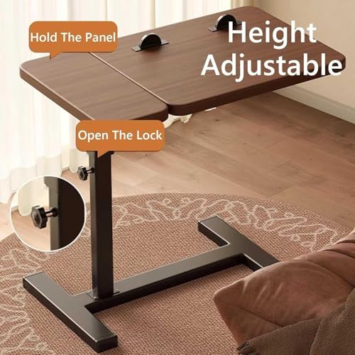 Table basse pour ordinateur portable et table de chevet réglable de salon - 7