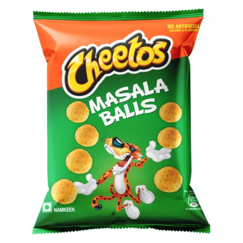 Image of Cheetos Masala Balls Crispy Chips & Snacks, 84g