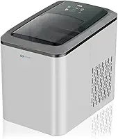 Máquina de Gelo 15kg Eos Ice Compact Emg02s Prata 110v