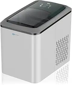 Máquina de Gelo 15kg Eos Ice Compact Emg02s Prata 110v
