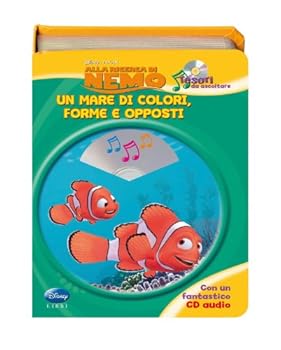Board book Alla ricerca di Nemo. Un mare di colori, forme e opposti. Tesori da ascoltare. Con CD Audio [Italian] Book