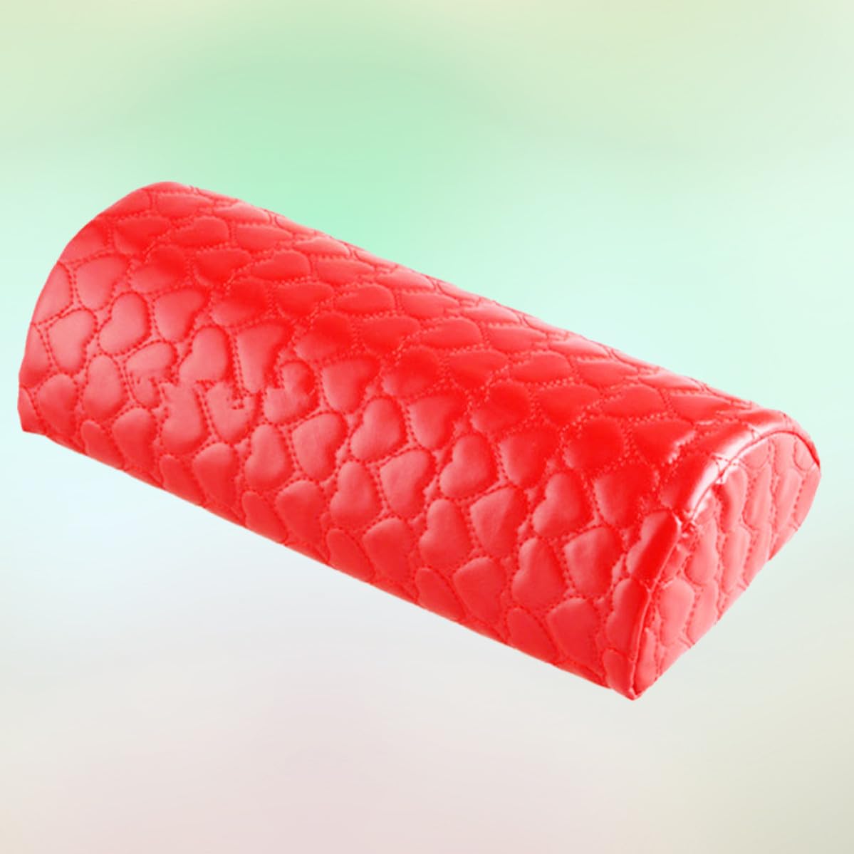 Heart Manicure Hand Pillow Wrist Cushion for Salon Use, Red