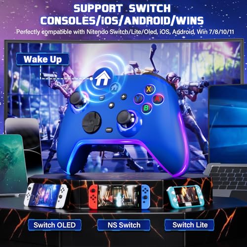 image for Kammkonb Switch Pro Controller for Nintendo Switch/OLED/Lite - Wireles