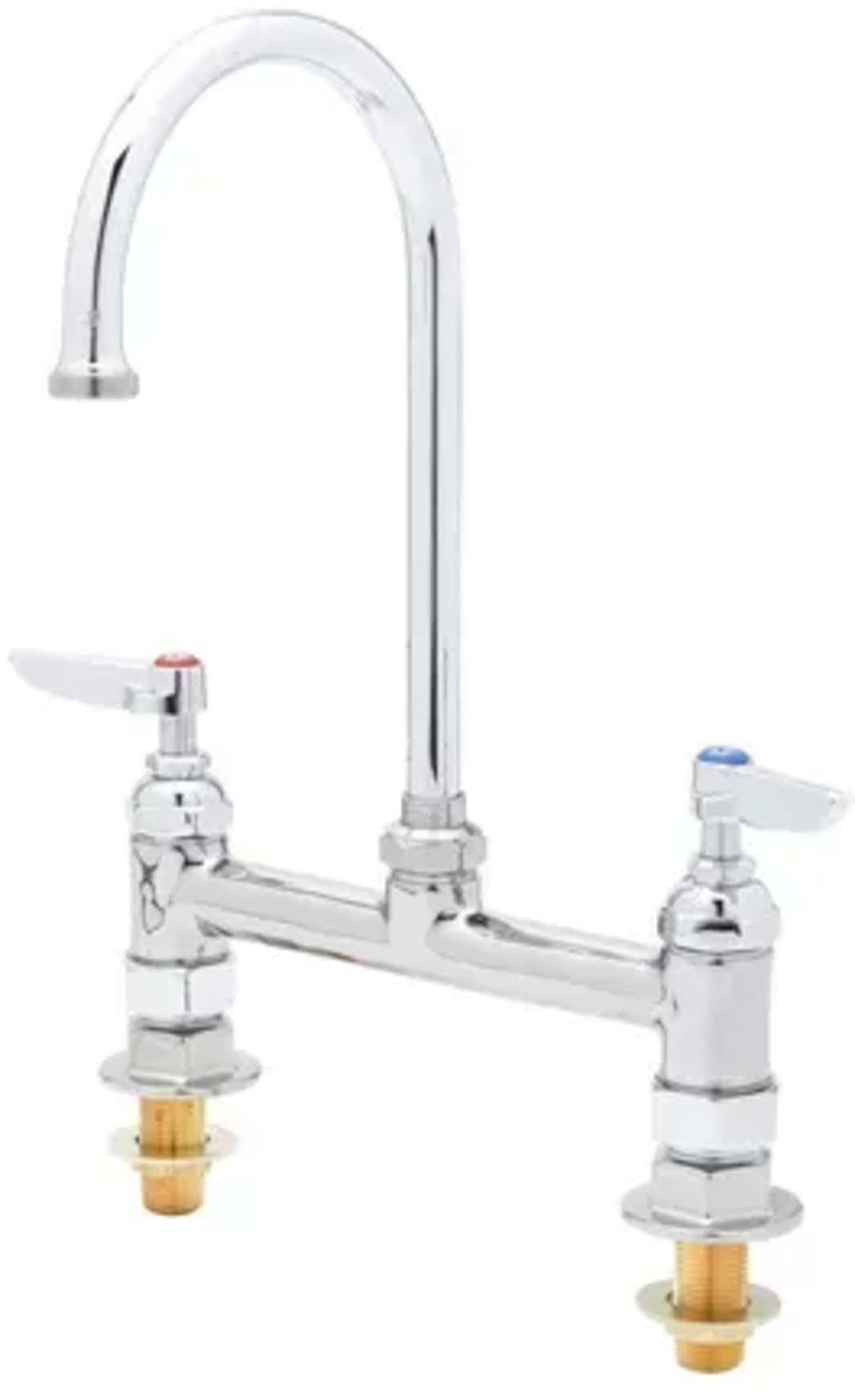 Robinet garde-manger T&S Brass pour îlot central de cuisine moderne
