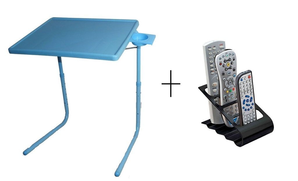 IBS Tablemate Adjustable Folding Study Kids Office Meal Table Mate Blue