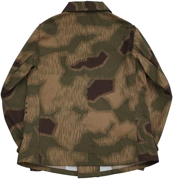 プリントミスを再現！【ドイツの軍服】武装親衛隊迷彩スモック（Ⅱ型・プリントずれパターン）とは？ 0477 🇩🇪 ミリタリー DUITSLAND WFFEN-SS CAMO SMOCK（TYPE Ⅱ・DARK COLOR）1940S REPRO - いつだってミリタリアン！