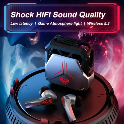 Image of Wireless Gaming Earbuds (Silver)