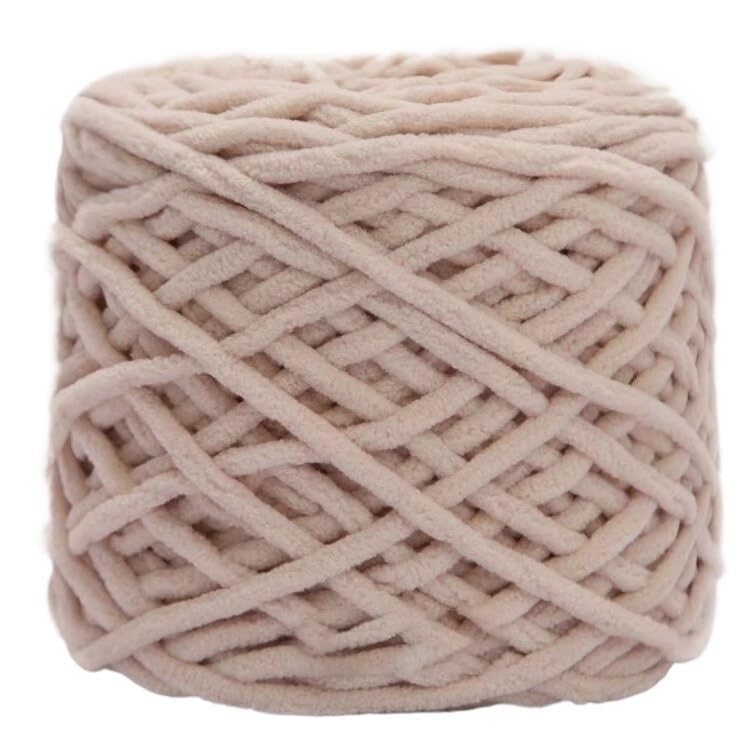 Tricot à la main sans aiguille grâce au fil épais en polyester de 165g en lot