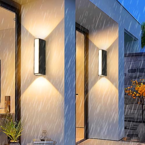 Applique murale LED extérieure design pour illuminer vos soirées terrasse en villa