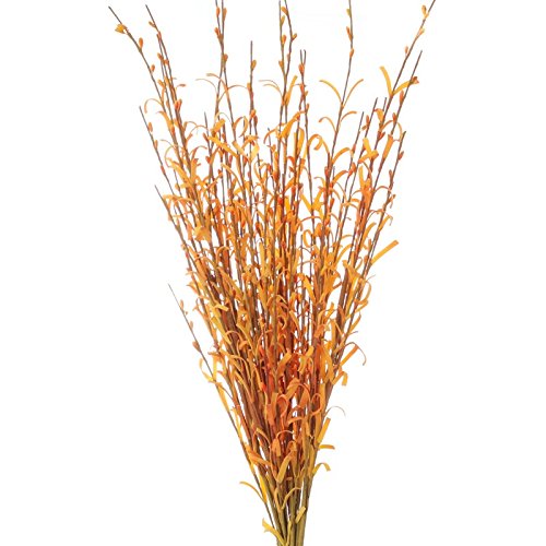 Factory Direct Craft Silver Artificial Grass and Wildflower Bush for Arranging, Crafting and Decorating