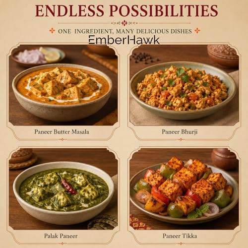 Image of Paneer Maker Steel - 12.5 x 12.5 x 4.5 cm | 550 ML | Stainless Steel Press Mould for Healthy Homemade Paneer, Tofu & Cheese | Rust-Free, Durable & Easy to Clean