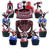 Spider Party Decorations Cake Toppers, Cupcake Toppers, Birthday Cake Decorations, Party Supplies