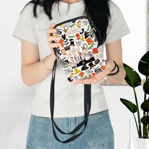 LEVLO Ewen Montagu Musical Crossbody Bag Ewen Montagu & Jean Leslie Fans Gift Charles Cholmondeley Shoulder Bag3