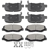 cciyu D914 D865 8pcs Front & Rear Ceramic Brake...
