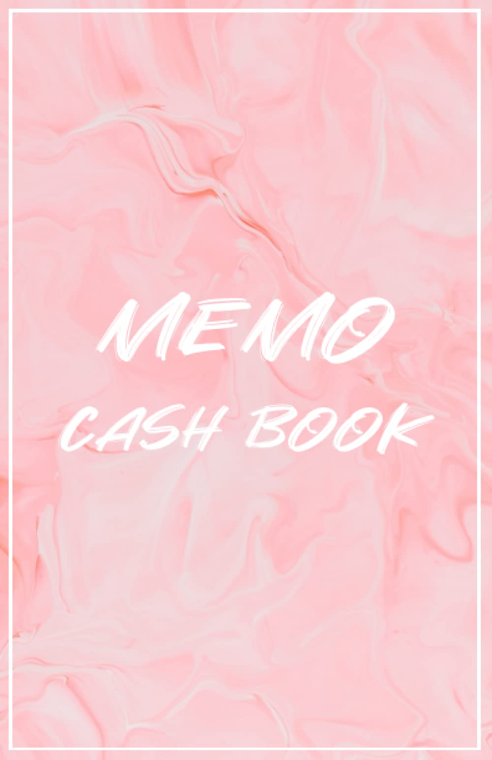 Memo Cash Book: Petty Cash Book A5 | 100 Pages | Pink Petty cash Log book for Tracking Cash IN & Out for Small Business | Accounting Ledger Book | Cash Book Accounts Bookkeeping Journal/Notebook
