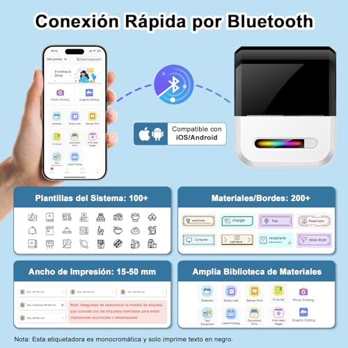 Recopilación de Mini impresora termica los mejores 10. 21 Imagen adicional