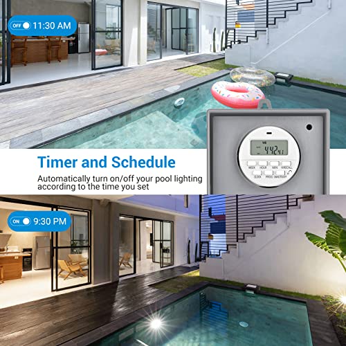 Dewenwils HODT01C Pool Pump Timer, Digital Timer Box thumb #5