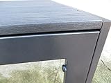 RRR Alu-Gartentisch Fire XL Aluminium absolut wetterfest, anthrazit aus dem Hause - 7