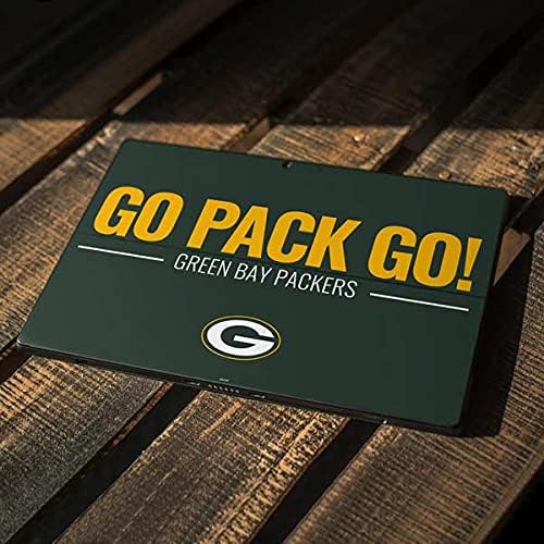 Skinit Tablet Decal Skin Compatible with Surface Pro 7 - Officially Licensed NFL Green Bay Packers Team Motto Design