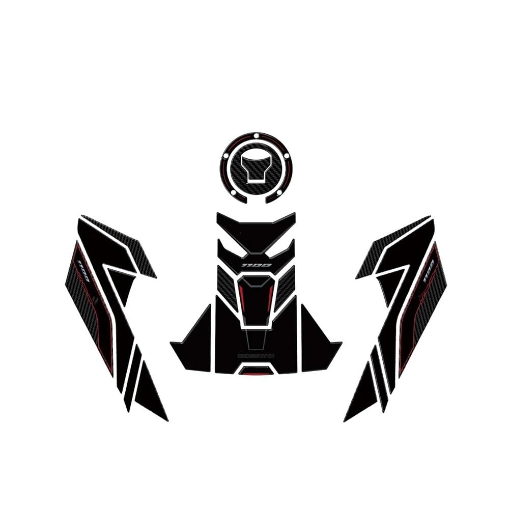 MotorcycleSticker Protective Tank Pad Kit Decoration Accessories Modification for NT 1100 for NT1100 for Nt 2025 Stickers(Color4)