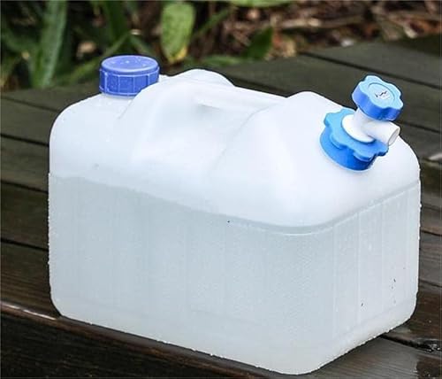 アウトドア PE 蛇口付き 家庭用貯水 車付き 自動運転ツアー 飲料水バケツ 大容量水コンテナ (10L)
