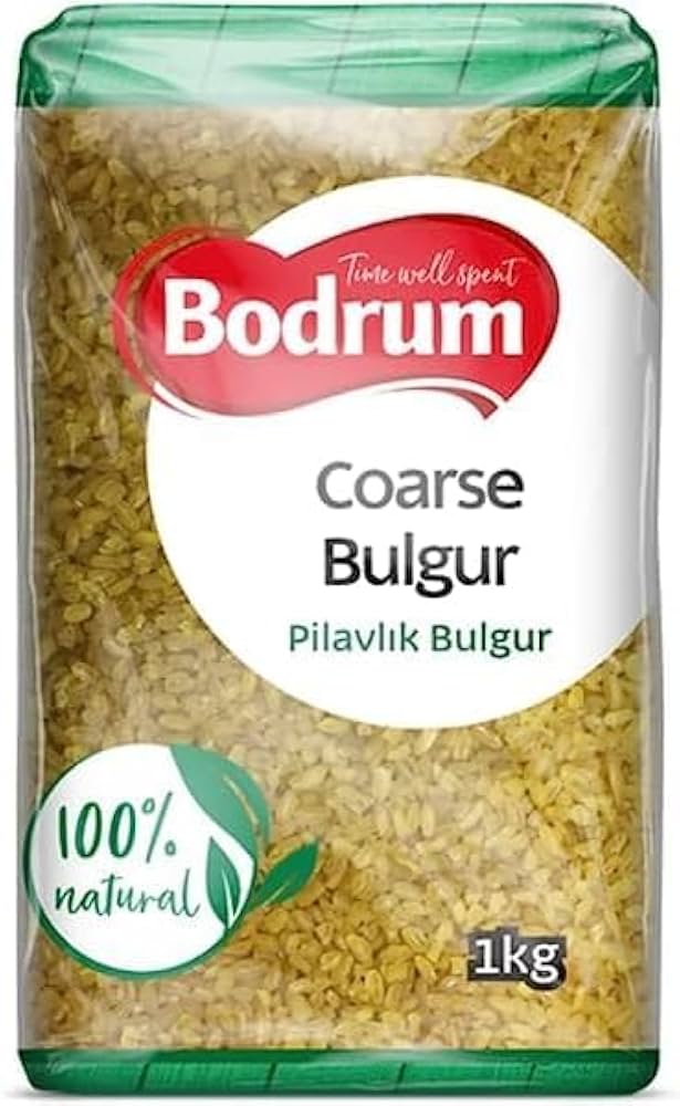 Bodrum Coarse Bulgur Wheat, 5 Kilograms, 100% Natural Unique Texture And Flavor (1 Pack