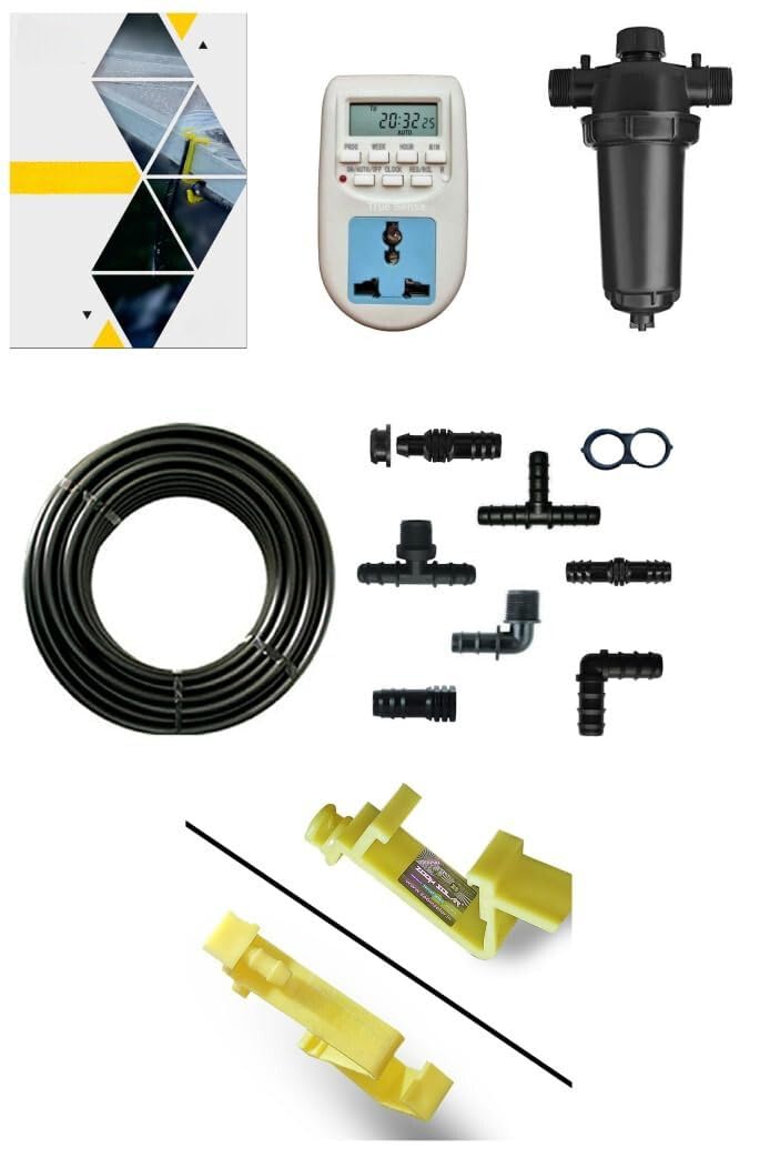 ZOOM SOLAR Automatic Cleaning Kit for Solar Panels | Solar Panel Cleaning Equipment (with Controller, 30 Panels)-picture-13