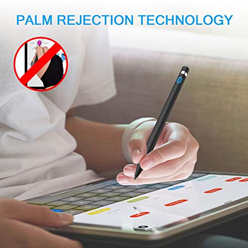 image for RICQD Stylus Pencil Compatible for Apple iPad with Palm Rejection, 5 M