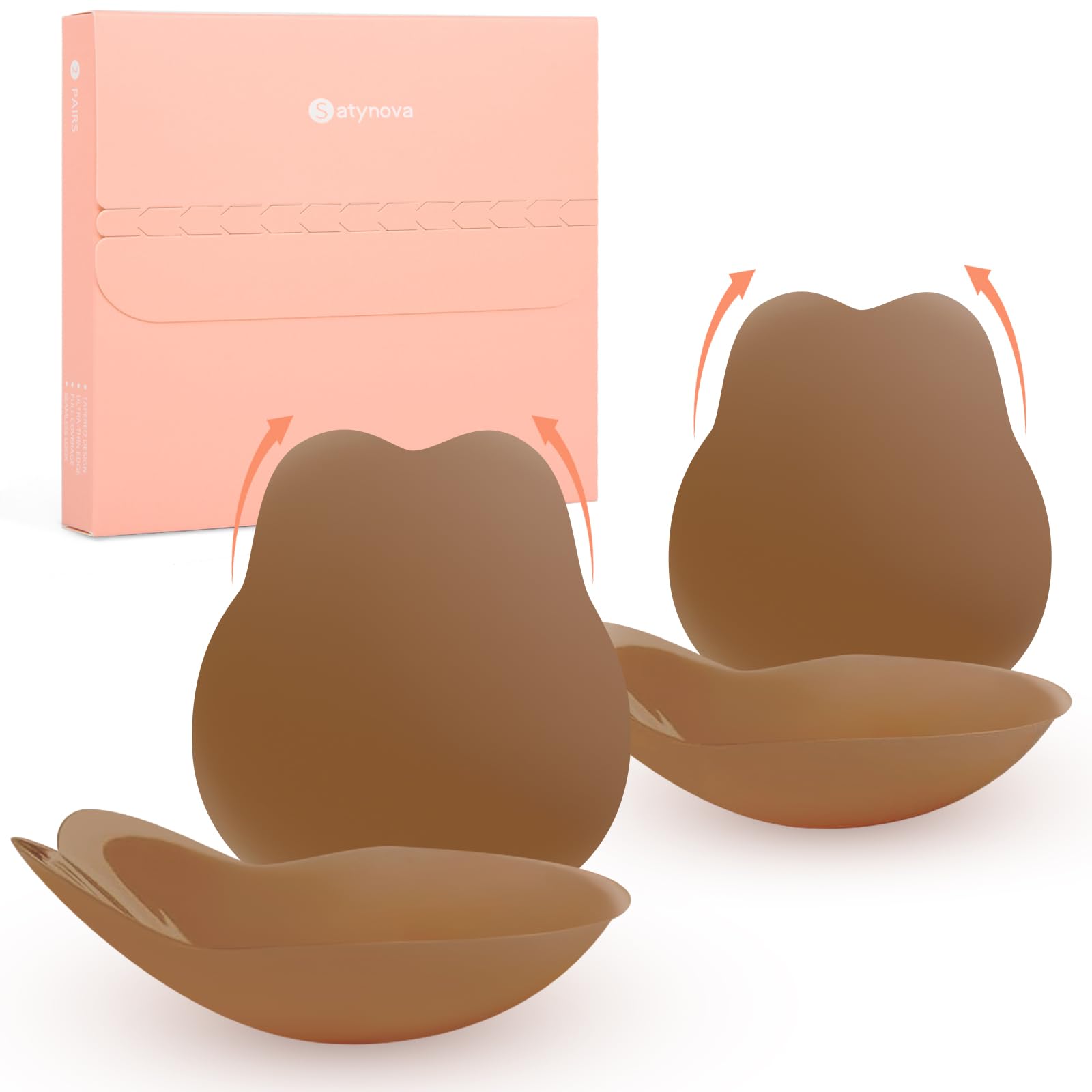 Nipple Covers for Women With Lift,Thin Adhesive Sticky Bra Push Up