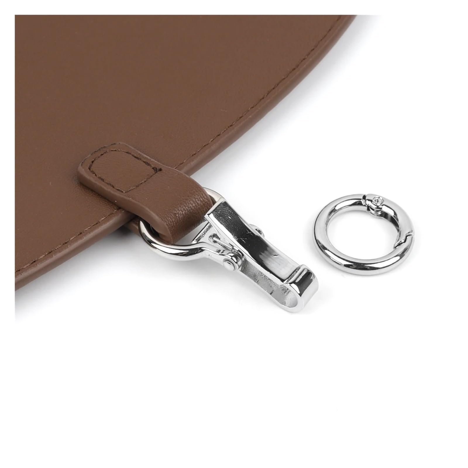 Kit per la creazione di borse in pelle da donna, set di borse a tracolla all'uncinetto, borsa da donna, copertura inferiore con nappa, tracolla regolabile, kit per borse fai da te per borse a tracolla